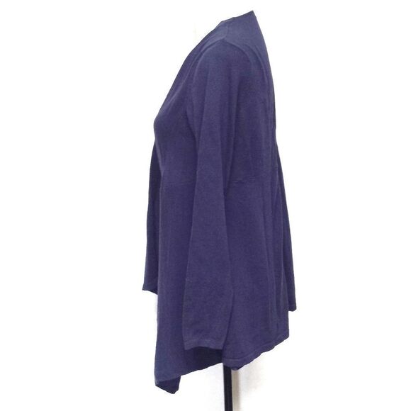 CABI Cashmere Blend Blue Waterfall Cardigan # 160 - Picture 5 of 8